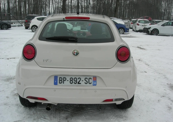 Alfa Romeo Mito cena 12500 przebieg: 108731, rok produkcji 2011 z Świecie małe 191